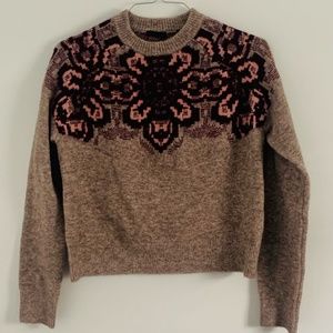 ATM Anthony Thomas Melillo Oversized Crew Neck Sweater